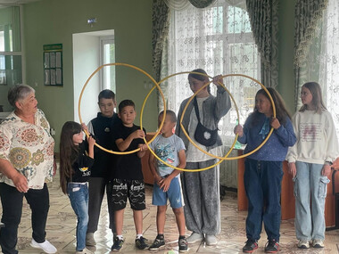 Игровая дискотека для детей «Зажигай-ка»