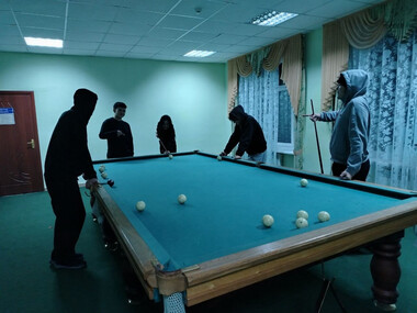 Состоялся увлекательный турнир по бильярду